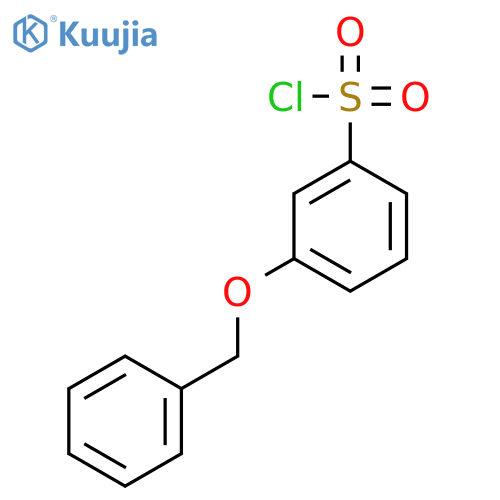 3-(Benzyloxy)benzene-1-sulfonyl chloride structure