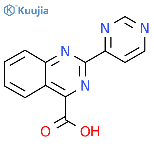 2-(Pyrimidin-4-yl)quinazoline-4-carboxylic acid structure
