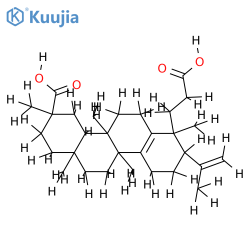 3,4-Seco-4(23),8-multifloradiene-3,29-dioic acid structure