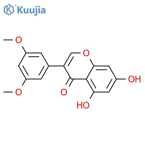 3',5,5',7-Tetrahydroxyisoflavone; 3',5'-Di-Me ether structure