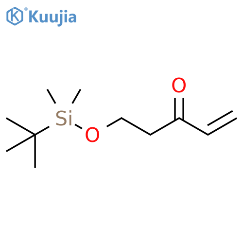 5-(tert-butyldimethylsilyl)oxypent-1-en-3-one structure