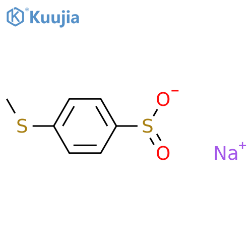 Sodium 4-(methylsulfanyl)benzene-1-sulfinate structure
