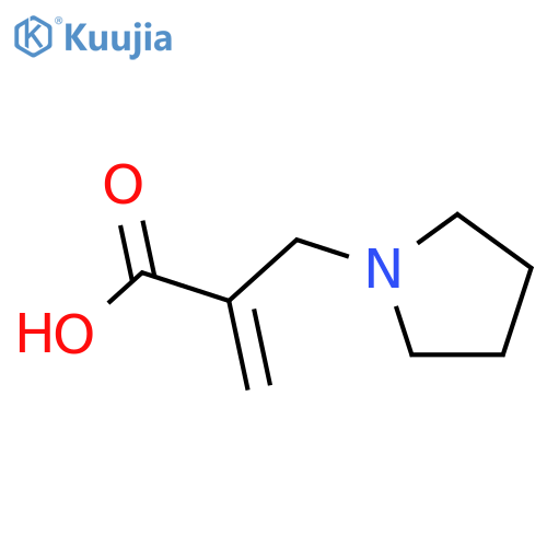 2-(Pyrrolidin-1-yl)methylacrylic Acid structure