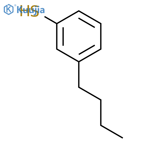 3-butylbenzenethiol structure