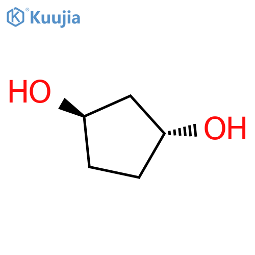 trans-cyclopentane-1,3-diol structure