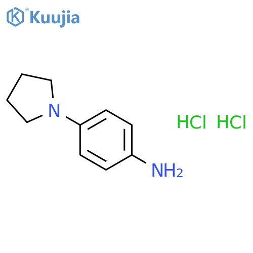 4-(Pyrrolidin-1-yl)aniline dihydrochloride structure
