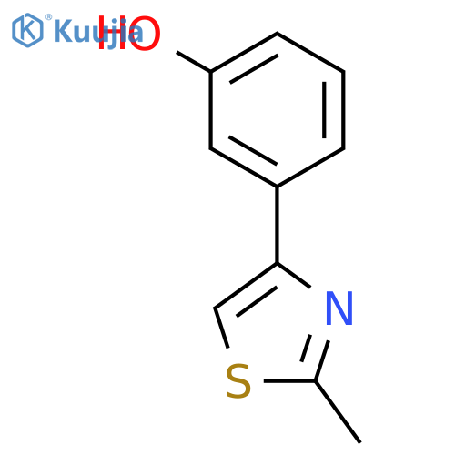 3-(2-Methylthiazol-4-yl)phenol structure