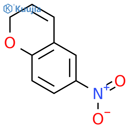 2H-1-Benzopyran, 6-nitro- structure