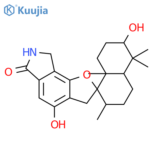 Stachybotrylactam structure