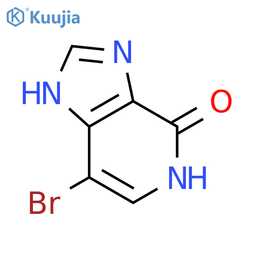 7-bromo-1H,4H,5H-imidazo4,5-cpyridin-4-one structure