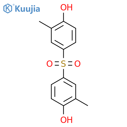 4-(4-Hydroxy-3-methylbenzenesulfonyl)-2-methylphenol structure