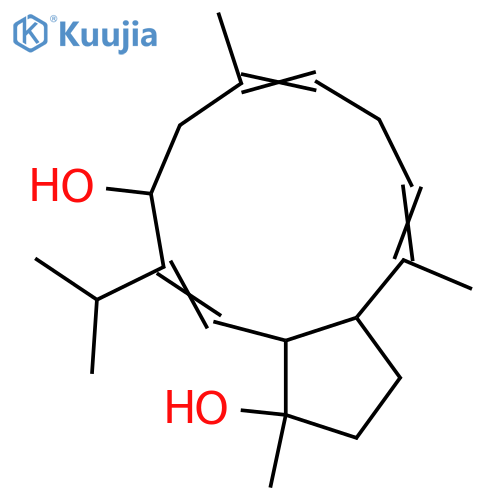 1,8,11-Capnosatriene-4,14-diol; (1E,3R,4S,7S,8Z,11E,14S)-form structure
