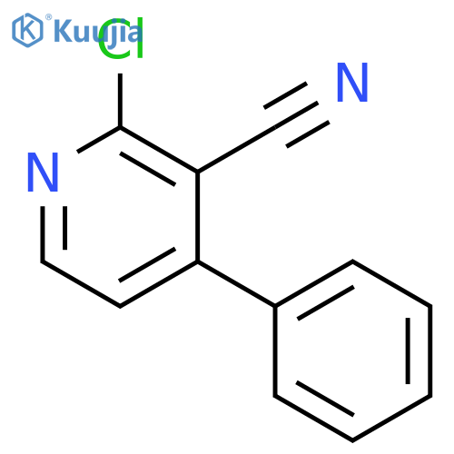 2-Chloro-4-phenylnicotinonitrile structure