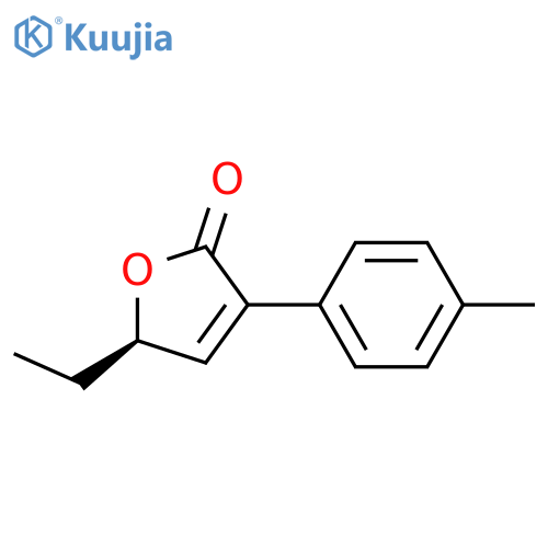 2(5H)-Furanone,5-ethyl-3-(4-methylphenyl)-, (5R)- structure