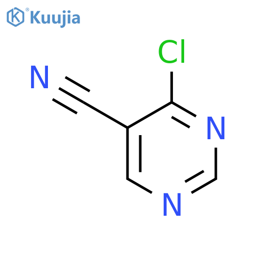 4-Chloropyrimidine-5-carbonitrile structure