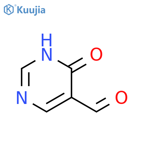6-oxo-1,6-dihydropyrimidine-5-carbaldehyde structure