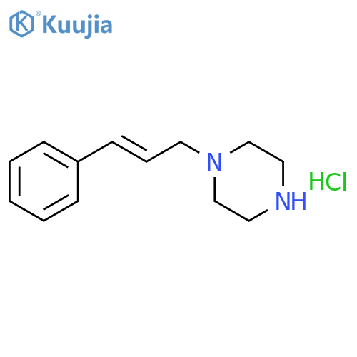 trans-1-Cinnamylpiperazine Dihydrochloride structure