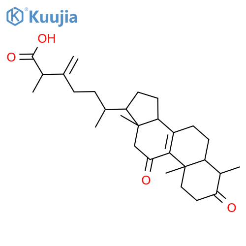 Ergosta-8,24(28)-dien-26-oicacid, 4-methyl-3,11-dioxo-, (4a,5a,25S)- structure