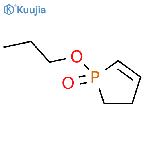 1H-Phosphole,2,3-dihydro-1-propoxy-, 1-oxide structure