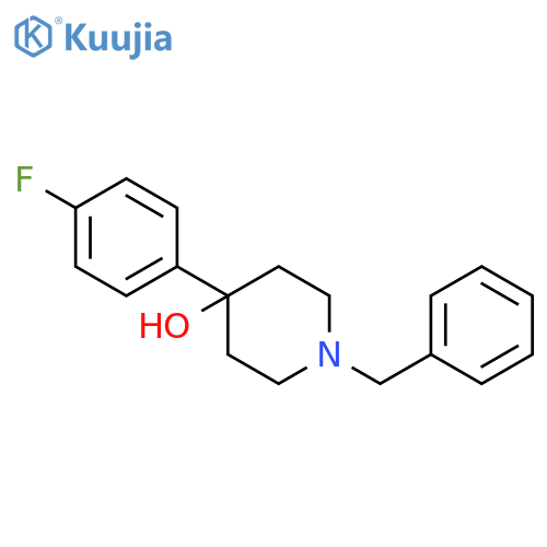 1-Benzyl-4-(4-fluorophenyl)piperidin-4-ol structure