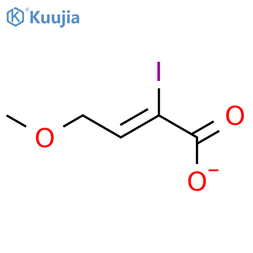 2-IODO-3-METHOXYMETHYLACRYLATE structure