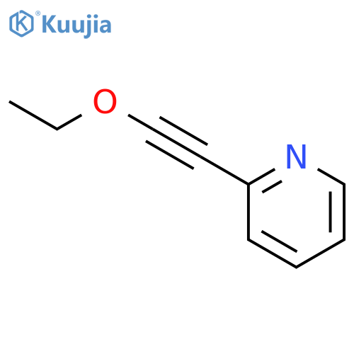 Pyridine,2-(2-ethoxyethynyl)- structure