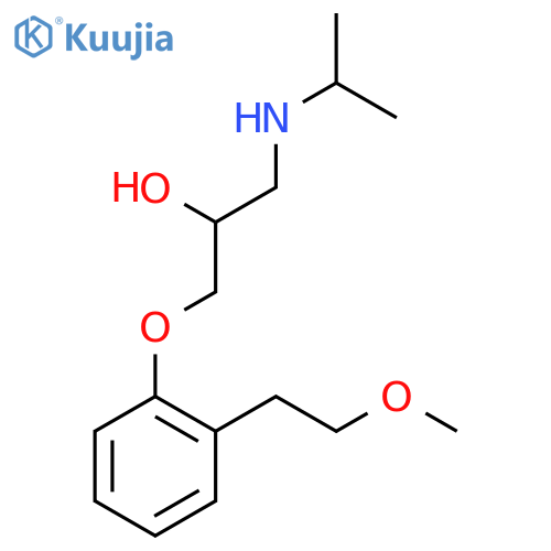 ortho-Metoprolol structure