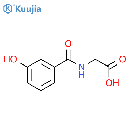 m-Hydroxyhippuric Acid structure
