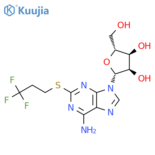 2-(3,3,3-Trifluoropropyl)thioadenosine structure