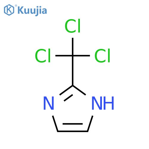 2-(TRICHLOROMETHYL)-1H-IMIDAZOLE structure
