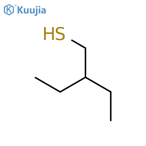 2-ethylbutane-1-thiol structure