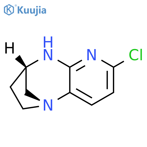 (1R,9S)-5-chloro-1,6,8-triazatricyclo[7.2.1.02?]dodeca-2,4,6-triene structure