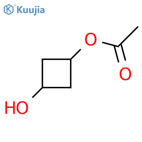 1,3-Cyclobutanediol, 1-acetate, cis- structure