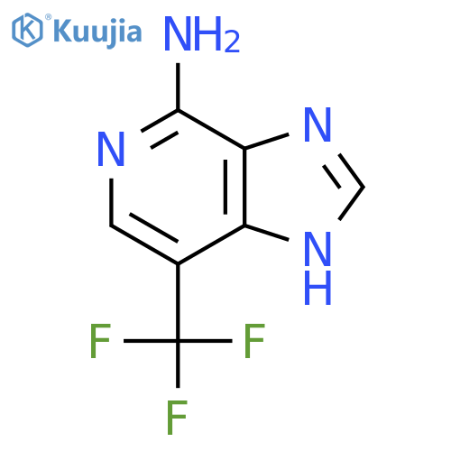 7-(trifluoromethyl)-1H-imidazo[4,5-c]pyridin-4-amine structure