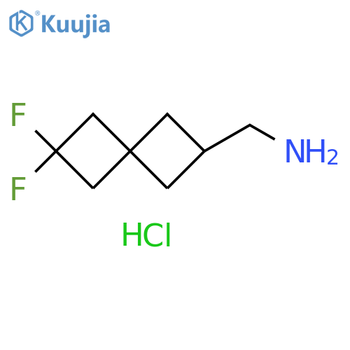 (2,2-difluorospiro[3.3]heptan-6-yl)methanamine;hydrochloride structure