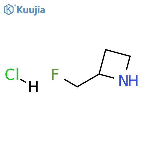 2-(fluoromethyl)azetidine hydrochloride structure