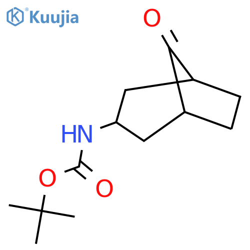 tert-butyl N-(8-oxo-3-bicyclo[3.2.1]octanyl)carbamate structure