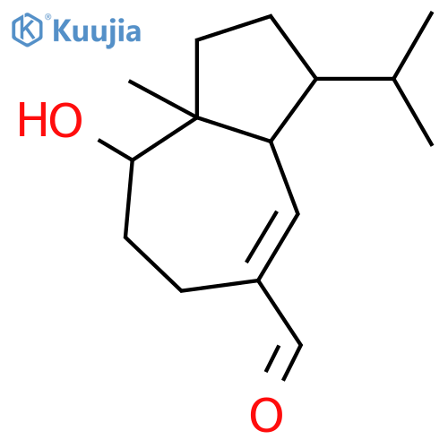10-Hydroxy-6-isodaucen-14-al; (1α,4β,5α,10β)-form structure