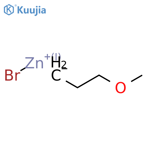 (3-Methoxypropyl)zinc bromide structure