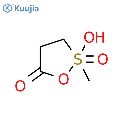 1,2-Oxathiolan-5-one; S-Me, S,S-dioxide structure