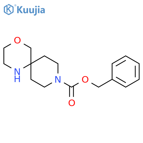benzyl 4-oxa-1,9-diazaspiro[5.5]undecane-9-carboxylate structure