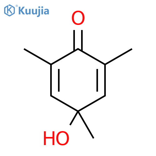 2,5-Cyclohexadien-1-one,4-hydroxy-2,4,6-trimethyl- structure