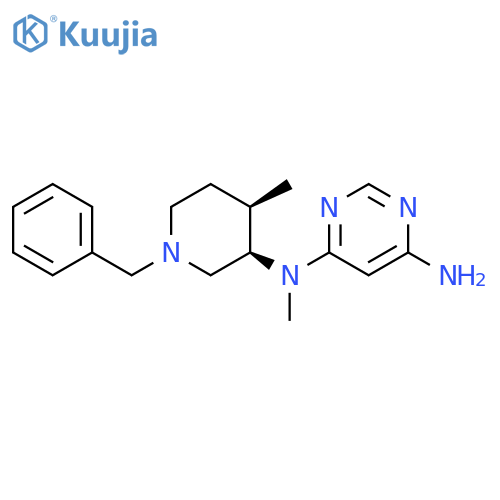 N4-Methyl Piperidinyl-4,6-pyrimidinediamine structure