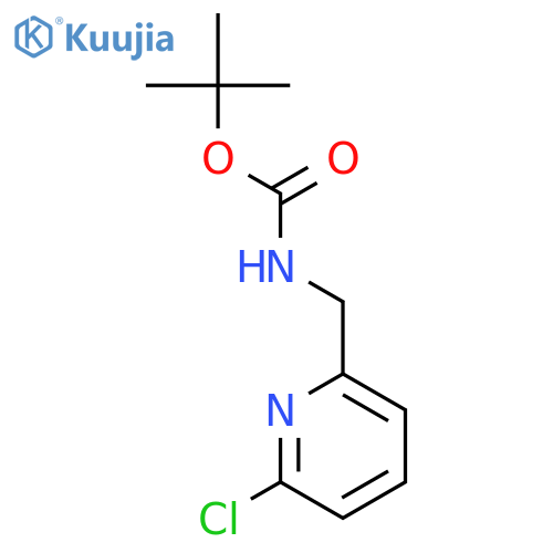 Tert-Butyl ((6-chloropyridin-2-yl)methyl)carbamate structure