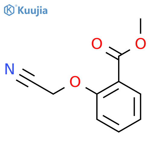 Methyl 2-(Cyanomethoxy)benzenecarboxylate structure