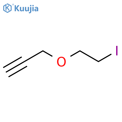 3-(2-iodoethoxy)prop-1-yne structure