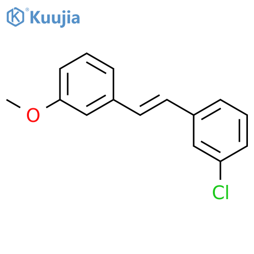 3-Chloro-3'-methoxystilbene structure