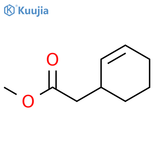 methyl 2-(cyclohex-2-en-1-yl)acetate structure