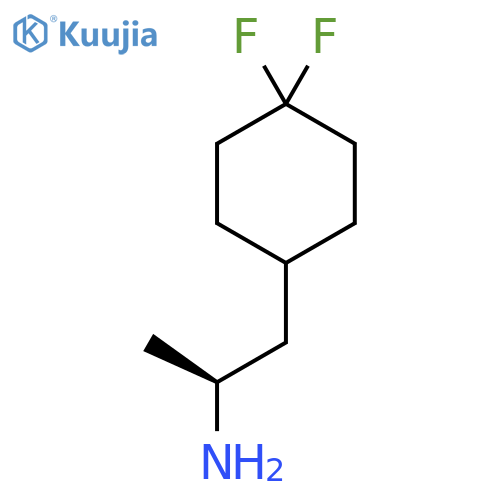 (2S)-1-(4,4-difluorocyclohexyl)propan-2-amine structure