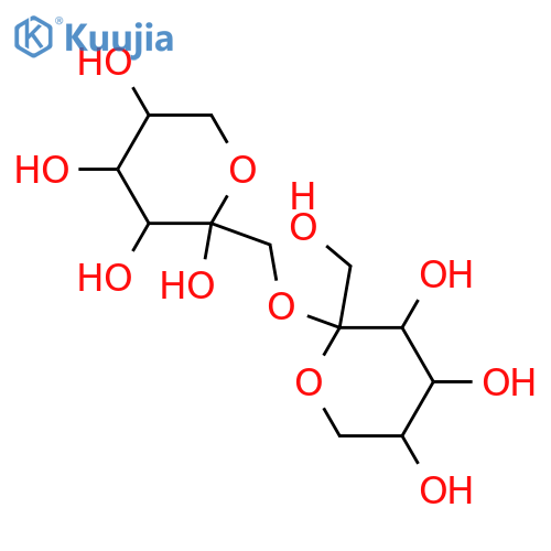 1-O-β-D-Fructopyranosyl-D-fructose; Pyranose-form structure